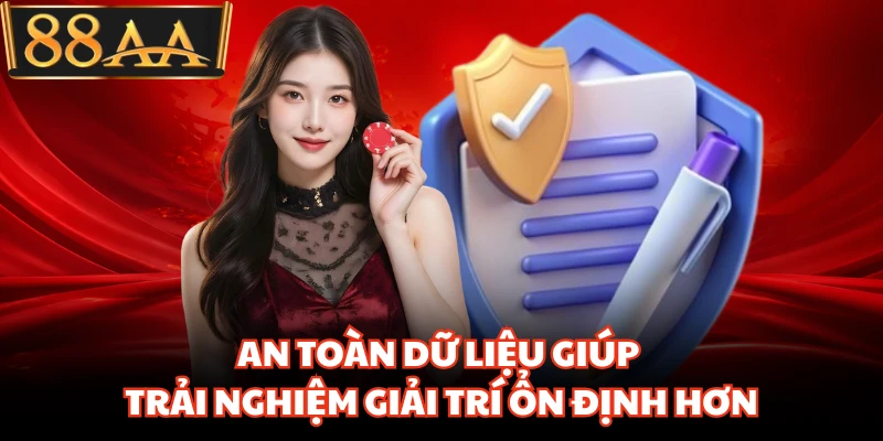 Quyền Riêng Tư 88AA Siết Chặt Bảo Mật Dữ Liệu Hội Viên 3 An toàn dữ liệu giúp trải nghiệm giải trí ổn định hơn