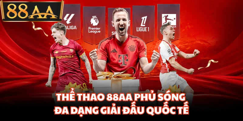 Thể Thao 88AA Khuấy Đảo Thị Trường Cá Cược Hiện Nay 2 Thể thao 88AA phủ sóng đa dạng giải đấu quốc tế